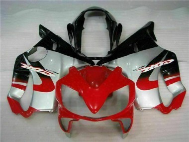 Rosso Argento ABS Moto Plastica & Moto Carena Honda CBR 600 F4i 2004-2007