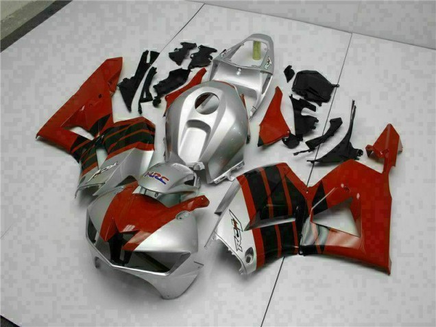 Rosso Argento Carene Moto Honda CBR 600 RR 2013-2021 Rosso Argento Carene Moto Honda CBR 600 RR 2013-2021
