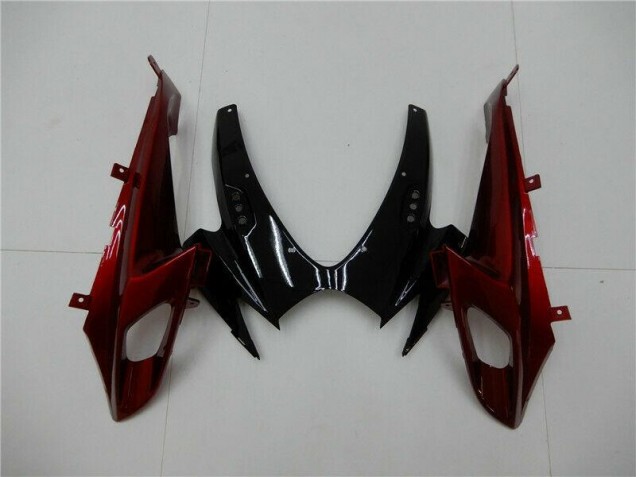 Rosso Argento Carene Moto Suzuki GSXR 600 / 750 K6 2006-2007 Rosso Argento Carene Moto Suzuki GSXR 600 / 750 K6 2006-2007