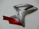 Rosso Argento Carene Moto Suzuki GSXR 600 / 750 K6 2006-2007 Rosso Argento Carene Moto Suzuki GSXR 600 / 750 K6 2006-2007