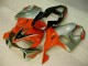 Rosso Argento Kit Carene Moto Honda CBR 600 F4i 2001-2003