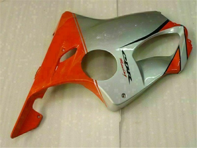 Rosso Argento Kit Carene Moto Honda CBR 600 F4i 2001-2003