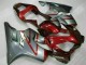 Rosso Argento Kit Completo Carenatura Moto ABS Honda CBR 600 F4i 2001-2003 Rosso Argento Kit Completo Carenatura Moto ABS Honda CBR 600 F4i 2001-2003