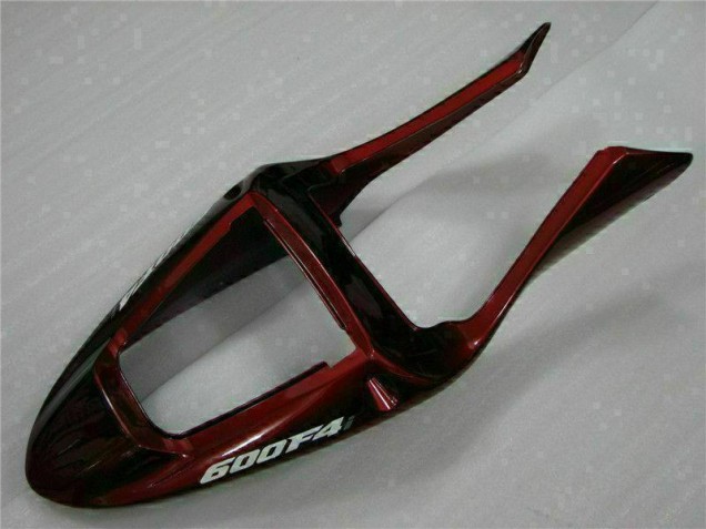 Rosso Argento Kit Completo Carenatura Moto ABS Honda CBR 600 F4i 2001-2003 Rosso Argento Kit Completo Carenatura Moto ABS Honda CBR 600 F4i 2001-2003