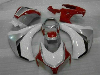 Rosso Bianco ABS Kit Carenatura Moto Honda CBR 1000 RR 2008-2011