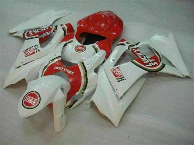 Rosso Bianco ABS Moto Plastica & Carena Suzuki GSXR 1000 K7 2007-2008 Rosso Bianco ABS Moto Plastica & Carena Suzuki GSXR 1000 K7 2007-2008