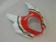 Rosso Bianco ABS Moto Plastica & Carena Suzuki GSXR 1000 K7 2007-2008 Rosso Bianco ABS Moto Plastica & Carena Suzuki GSXR 1000 K7 2007-2008