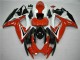 Rosso Bianco ABS Moto Plastica & Moto Carena Suzuki GSXR 600 / 750 K6 2006-2007