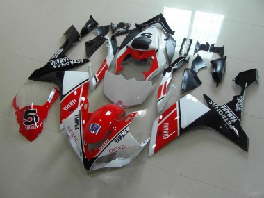 Rosso Bianco Adesivos Carene Moto Yamaha R1 2007-2008