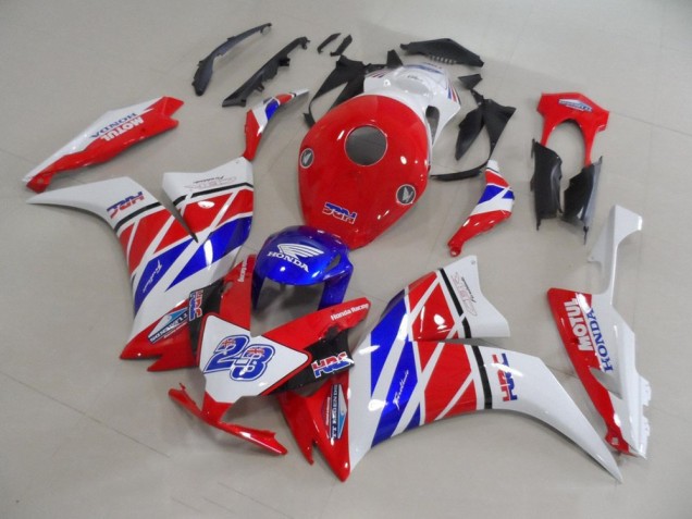 Rosso Bianco Blu HRC 23 Carene Moto Honda CBR 1000 RR 2012-2016 Rosso Bianco Blu HRC 23 Carene Moto Honda CBR 1000 RR 2012-2016