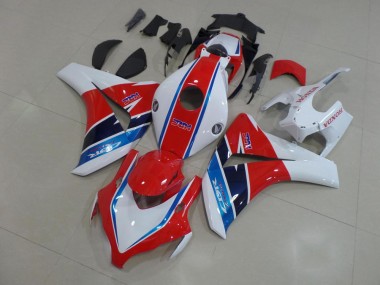 Rosso Bianco Blu HRC Kits Carenatura Moto Completa Honda CBR 1000 RR 2008-2011