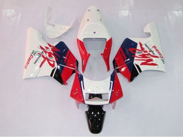 Rosso Bianco Carene Moto Honda NSR 250 MC28 P4 1994-1996 Rosso Bianco Carene Moto Honda NSR 250 MC28 P4 1994-1996