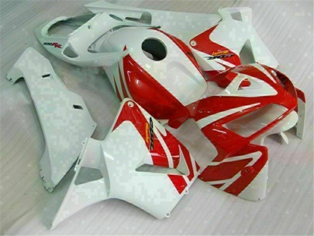 Rosso Bianco Carrozzeria Moto & Carena Moto Honda CBR 600 RR 2005-2006 Rosso Bianco Carrozzeria Moto & Carena Moto Honda CBR 600 RR 2005-2006