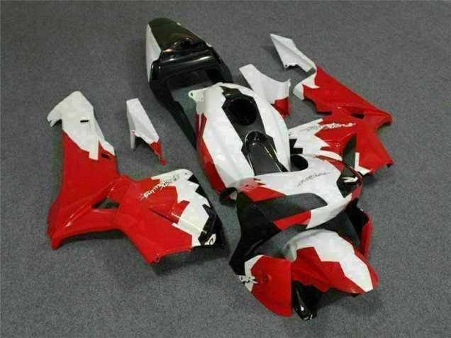Rosso Bianco Kit Carenatura Moto Completa Honda CBR 600 RR 2003-2004 Rosso Bianco Kit Carenatura Moto Completa Honda CBR 600 RR 2003-2004