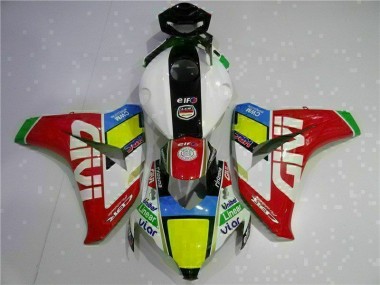 Rosso Bianco Kit Carenatura Moto Honda CBR 1000 RR 2008-2011