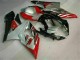 Rosso Bianco Kit Carene Suzuki GSXR 1000 K5 2005-2006 Rosso Bianco Kit Carene Suzuki GSXR 1000 K5 2005-2006