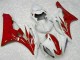 Rosso Bianco Kit Completo Carenatura Moto ABS Yamaha R6 2006-2007 Rosso Bianco Kit Completo Carenatura Moto ABS Yamaha R6 2006-2007