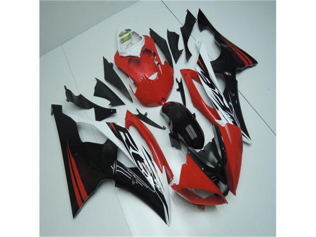 Rosso Bianco Kit Completo Carenatura Moto ABS Yamaha R6 2008-2016 Rosso Bianco Kit Completo Carenatura Moto ABS Yamaha R6 2008-2016