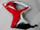 Rosso Bianco Kits Carenatura Moto Iniezione Suzuki GSXR 600 / 750 K6 2006-2007 Rosso Bianco Kits Carenatura Moto Iniezione Suzuki GSXR 600 / 750 K6 2006-2007