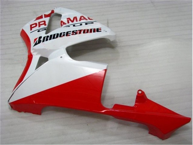 Rosso Bianco Kits Carene Moto & Plastica Moto Honda CBR 600 RR 2005-2006 Rosso Bianco Kits Carene Moto & Plastica Moto Honda CBR 600 RR 2005-2006