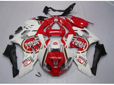 Rosso Bianco Lucky Strike Carene Moto BMW S1000RR 2009-2014