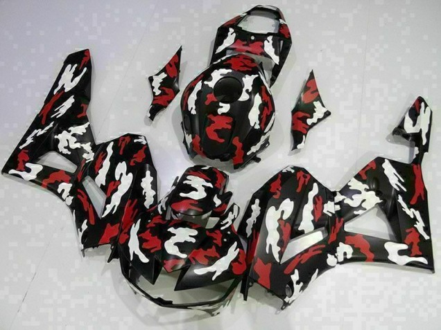 Rosso Bianco Nero Carene Moto Honda CBR 600 RR 2013-2021 Rosso Bianco Nero Carene Moto Honda CBR 600 RR 2013-2021