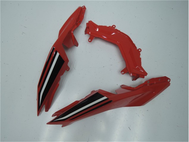 Rosso Bianco Nero Carene Moto Kawasaki EX300 2013-2016 Rosso Bianco Nero Carene Moto Kawasaki EX300 2013-2016