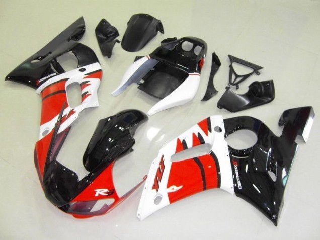 Rosso Bianco Nero Carrozzeria Moto & Carena Moto Yamaha R6 1998-2002 Rosso Bianco Nero Carrozzeria Moto & Carena Moto Yamaha R6 1998-2002