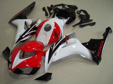 Rosso Bianco Nero Kit Completo Carenatura Moto ABS Honda CBR 1000 RR 2006-2007