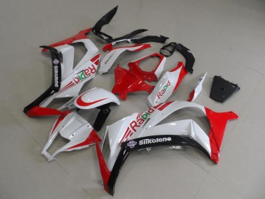 Rosso & Bianco Rapid Carene Moto Kawasaki ZX10R 2011-2015