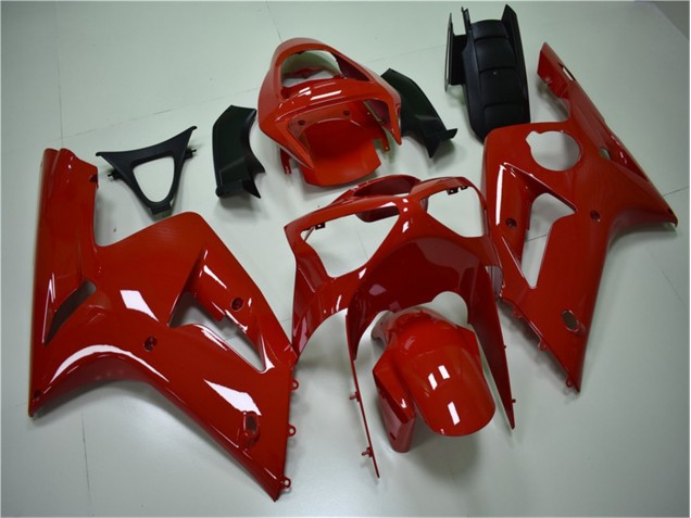 Rosso Carene Moto Kawasaki ZX6R 2003-2004 Rosso Carene Moto Kawasaki ZX6R 2003-2004