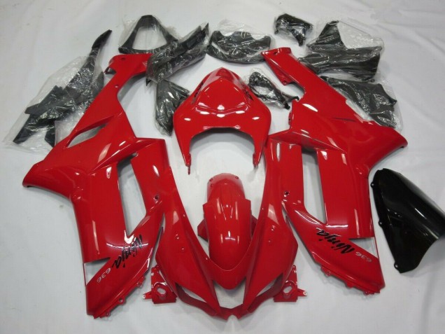 Rosso Carene Moto Kawasaki ZX6R 2007-2008 Rosso Carene Moto Kawasaki ZX6R 2007-2008