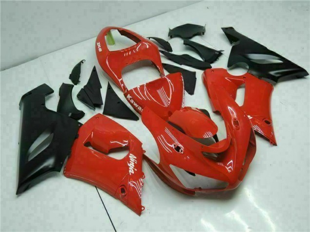 Rosso Carrozzeria Moto & Carena Moto Kawasaki ZX6R 2005-2006 Rosso Carrozzeria Moto & Carena Moto Kawasaki ZX6R 2005-2006
