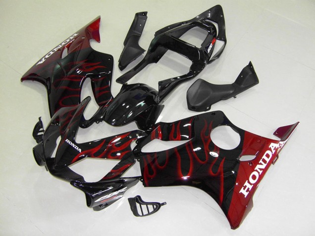 Rosso Fiamma ABS Plastica Moto & Carenatura Moto Honda CBR 600 F4i 2001-2003 Rosso Fiamma ABS Plastica Moto & Carenatura Moto Honda CBR 600 F4i 2001-2003