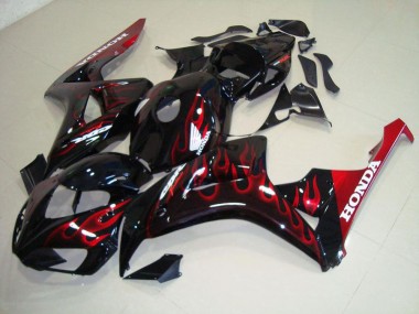 Rosso Fiamma Carene Moto Honda CBR 1000 RR 2006-2007