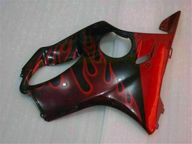 Rosso Fiamma Carene Moto Honda CBR 600 F4i 2004-2007 Rosso Fiamma Carene Moto Honda CBR 600 F4i 2004-2007