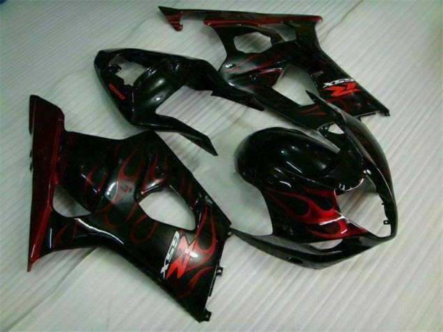 Rosso Fiamma Carene Moto Suzuki GSXR 1000 K3 2003-2004 Rosso Fiamma Carene Moto Suzuki GSXR 1000 K3 2003-2004