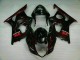 Rosso Fiamma Carene Moto Suzuki GSXR 1000 K3 2003-2004 Rosso Fiamma Carene Moto Suzuki GSXR 1000 K3 2003-2004
