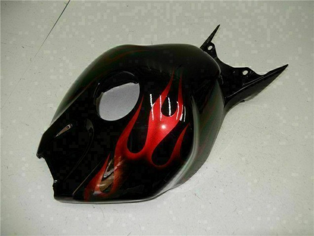 Rosso Fiamma Nero Carene Moto Honda CBR 1000 RR 2004-2005 Rosso Fiamma Nero Carene Moto Honda CBR 1000 RR 2004-2005