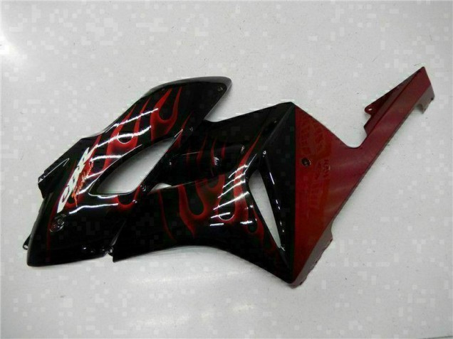 Rosso Fiamma Nero Carene Moto Honda CBR 1000 RR 2004-2005 Rosso Fiamma Nero Carene Moto Honda CBR 1000 RR 2004-2005