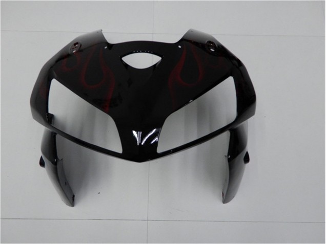 Rosso Fiamma Nero Carene Moto Honda CBR 600 RR 2005-2006 Rosso Fiamma Nero Carene Moto Honda CBR 600 RR 2005-2006