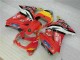 Rosso Giallo Carene Moto Kawasaki EX250 2008-2012 Rosso Giallo Carene Moto Kawasaki EX250 2008-2012