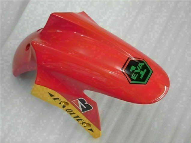 Rosso Giallo Carene Moto Kawasaki EX250 2008-2012 Rosso Giallo Carene Moto Kawasaki EX250 2008-2012