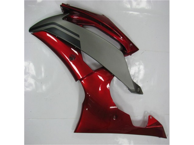 Rosso Grigio Carene Moto Yamaha R6 2008-2016 Rosso Grigio Carene Moto Yamaha R6 2008-2016