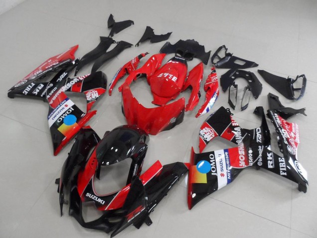 Rosso Jomo Carene Moto Suzuki GSXR 1000 K9 2009-2016 Rosso Jomo Carene Moto Suzuki GSXR 1000 K9 2009-2016