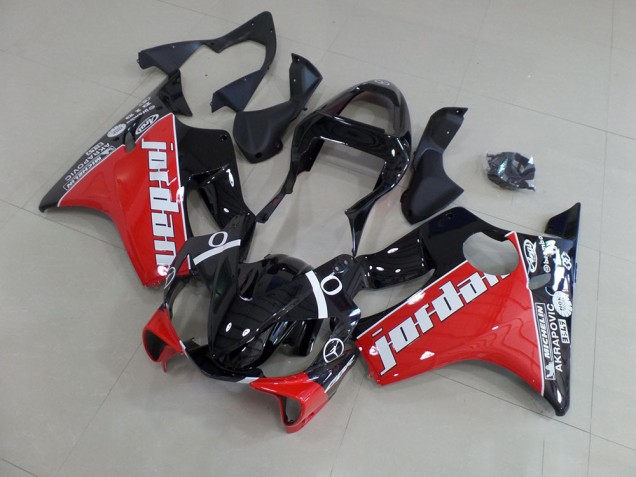 Rosso Jordan Carene Moto Honda CBR 600 F4i 2001-2003 Rosso Jordan Carene Moto Honda CBR 600 F4i 2001-2003