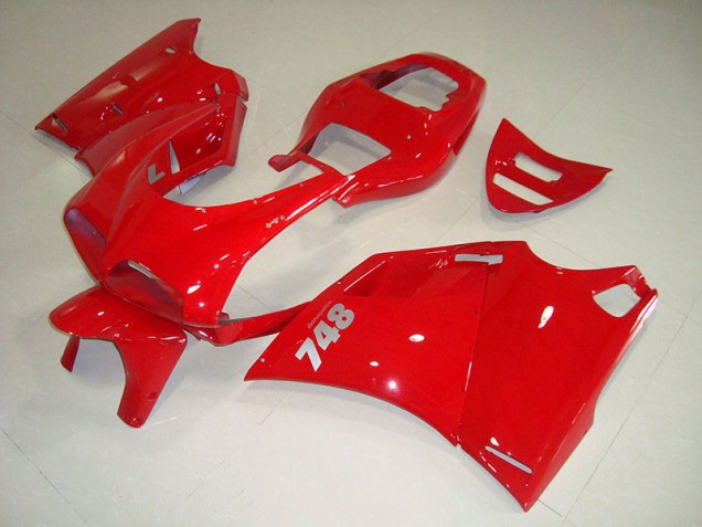 Rosso Kit Carenatura Moto Ducati 748 916 996 996S 1993-2005 Rosso Kit Carenatura Moto Ducati 748 916 996 996S 1993-2005