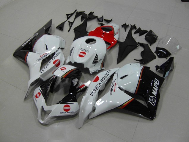 Rosso Konica Minolta Carene Moto Honda CBR 600 RR 2009-2012 Rosso Konica Minolta Carene Moto Honda CBR 600 RR 2009-2012