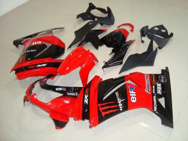 Rosso Monster Carene Moto Kawasaki ZX 250R 2008-2012