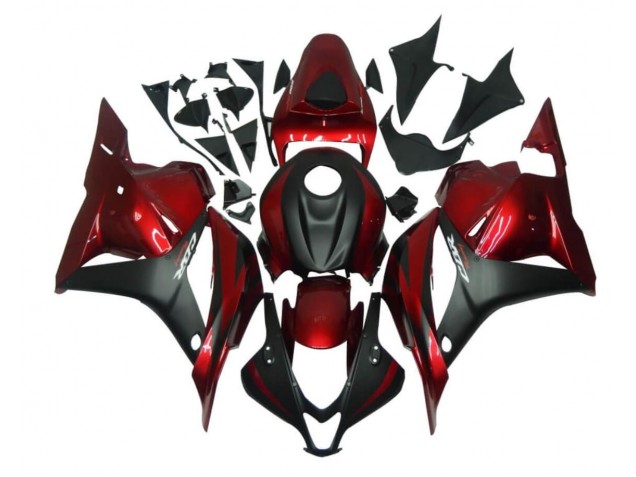 Rosso Nero ABS Kit Carenatura Moto Honda CBR 600 RR 2009-2012 Rosso Nero ABS Kit Carenatura Moto Honda CBR 600 RR 2009-2012